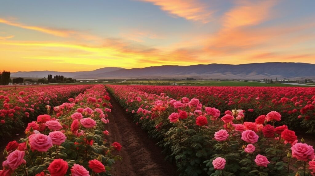 Golden State's rose industry