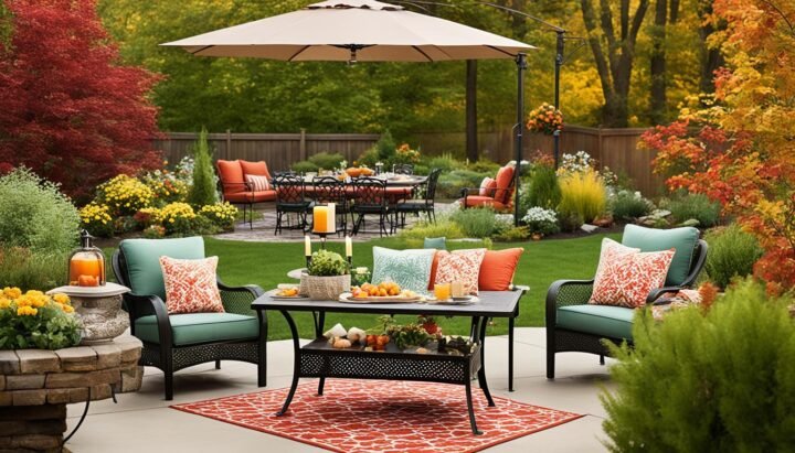 Seasonal backyard decorating ideas