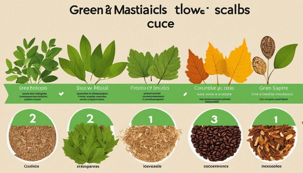 Compost ingredients balance