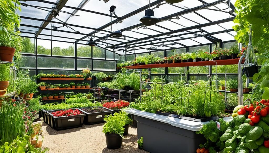 Greenhouse features