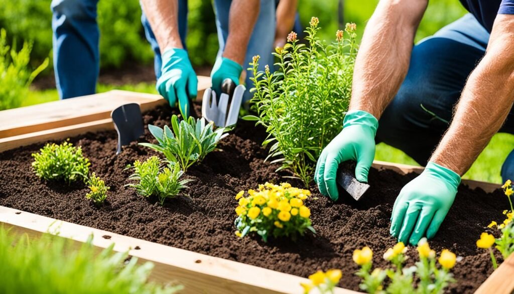 Native plant planting techniques