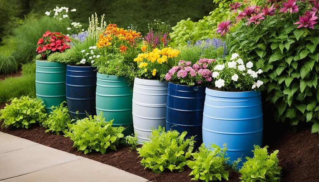 Rain barrels for rainwater collection